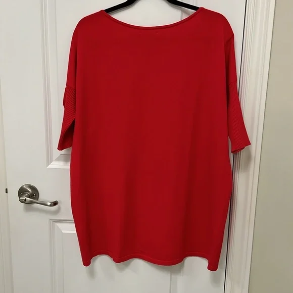 Sarah Pacini Red Tunic - Picture 5 of 14
